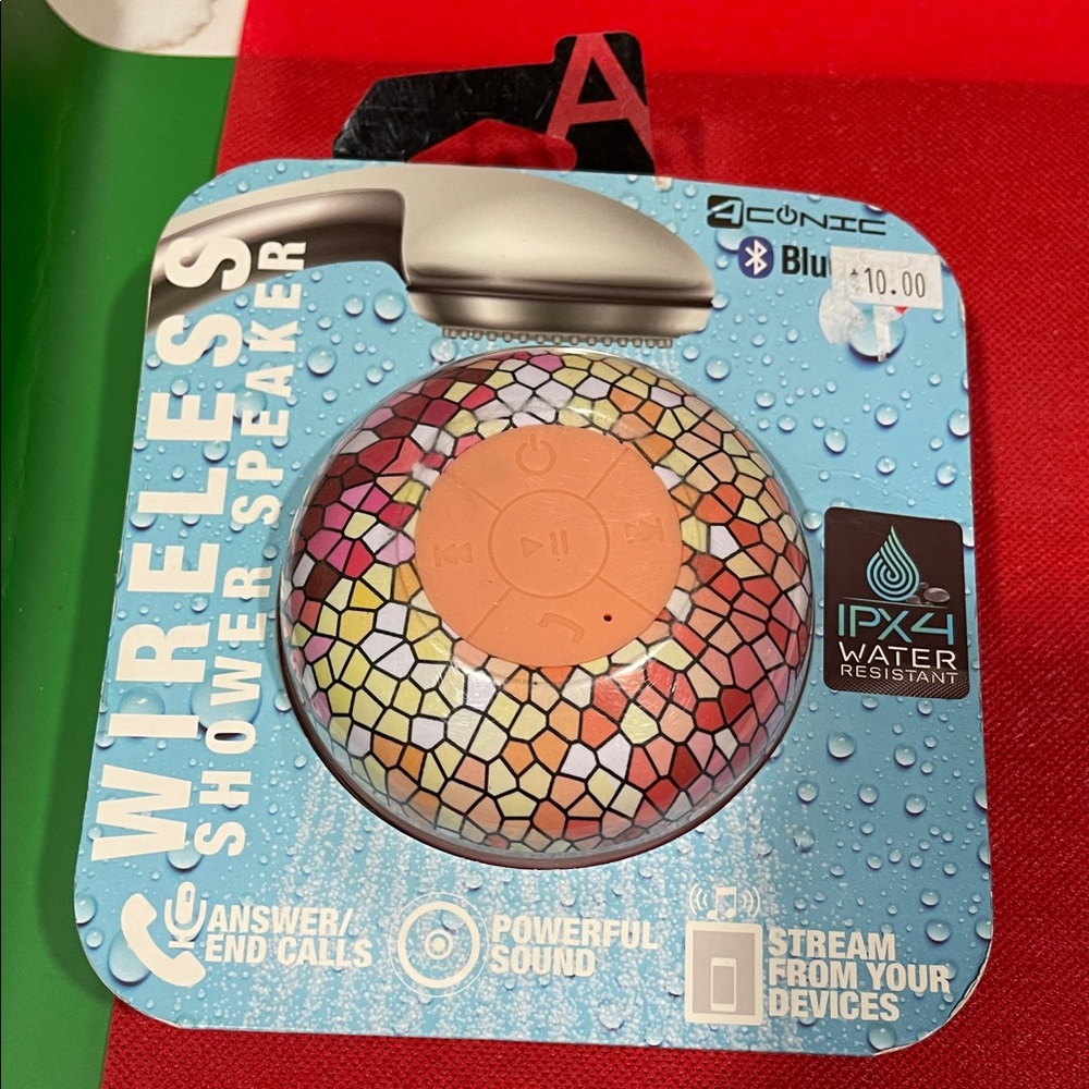 Wireless Shower Speaker - Multicolor